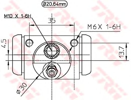 Cilindru receptor frana