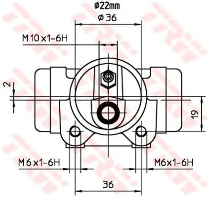 Cilindru receptor frana