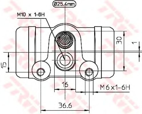 Cilindru receptor frana