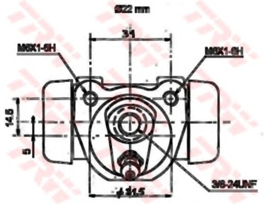 Cilindru receptor frana