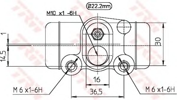 Cilindru receptor frana