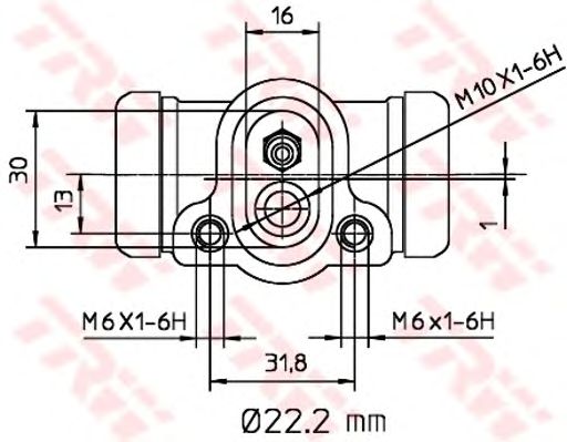 Cilindru receptor frana