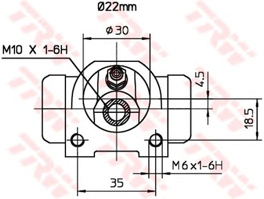 Cilindru receptor frana