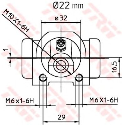 Cilindru receptor frana