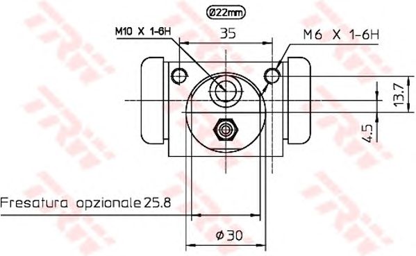 Cilindru receptor frana