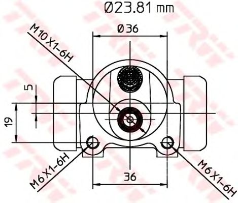 Cilindru receptor frana