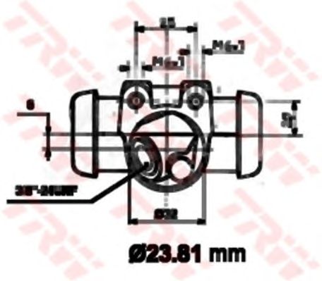 Cilindru receptor frana