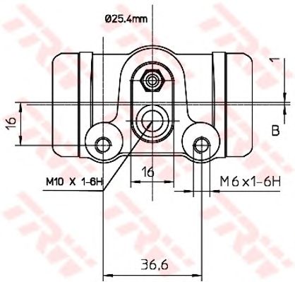 Cilindru receptor frana