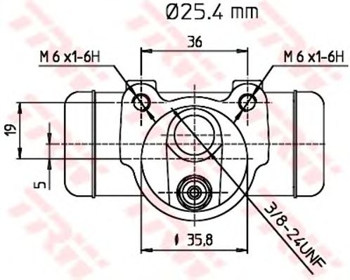 Cilindru receptor frana