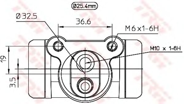 Cilindru receptor frana