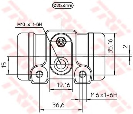 Cilindru receptor frana