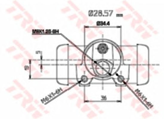 Cilindru receptor frana