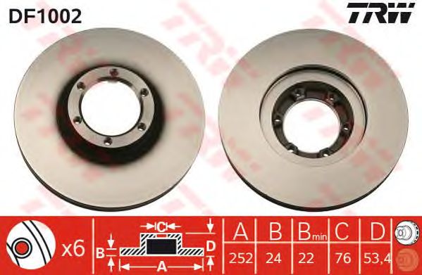 Disc frana RENAULT/OPEL