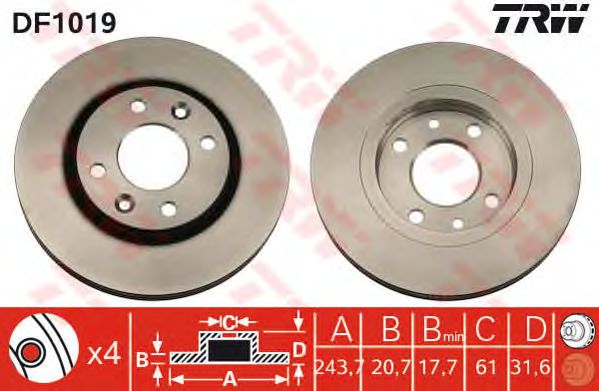 Disc frana