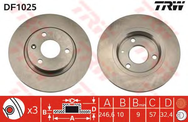 Disc frana