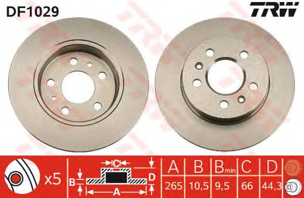 Disc frana RENAULT LAGUNA