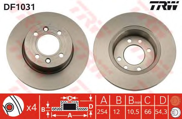 Disc frana RENAULT ESPACE