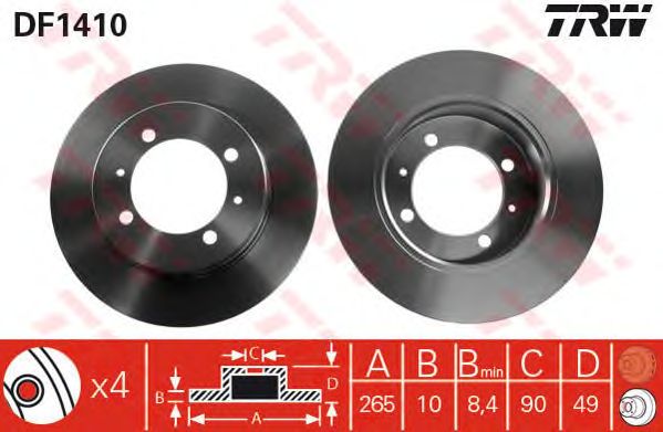 Disc frana