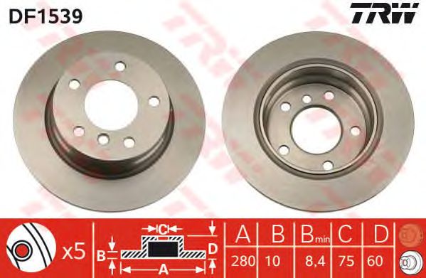 Disc frana BMW E36 90-