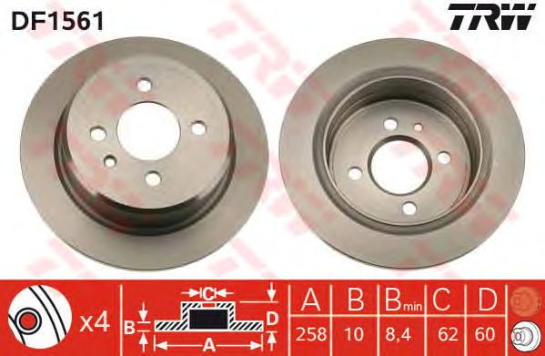 Disc frana BMW E30 82-