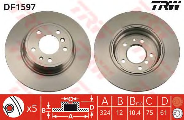 Disc frana BMW E38 94-