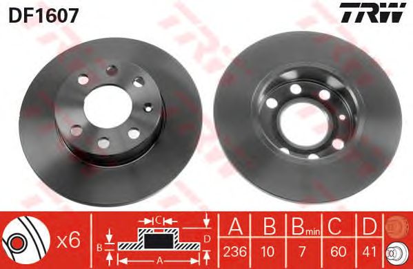 Disc frana OPEL KADETT