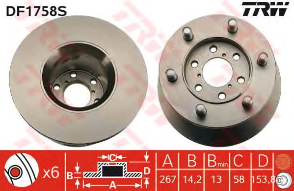 Disc frana IVECO DAILY