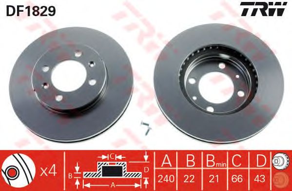 Disc frana AUSTIN MAESTRO