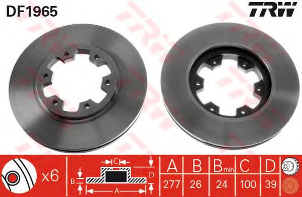 Disc frana NISSAN TERRANO