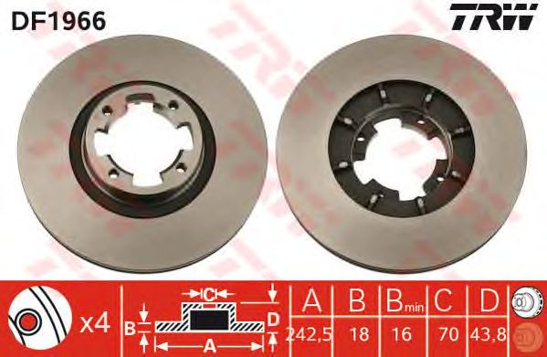 Disc frana