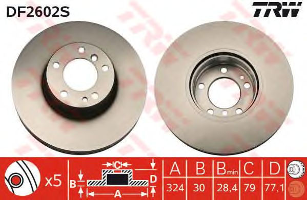 Disc frana BMW E38/39 94-