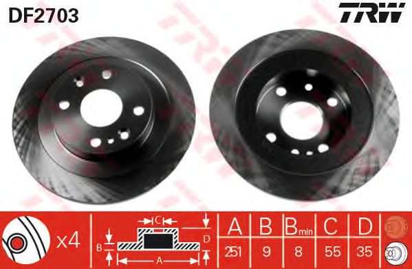 Disc frana MAZDA MX-3