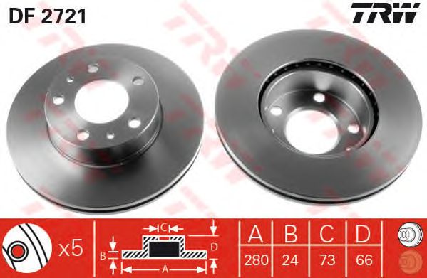 Disc frana FIAT DUCATO