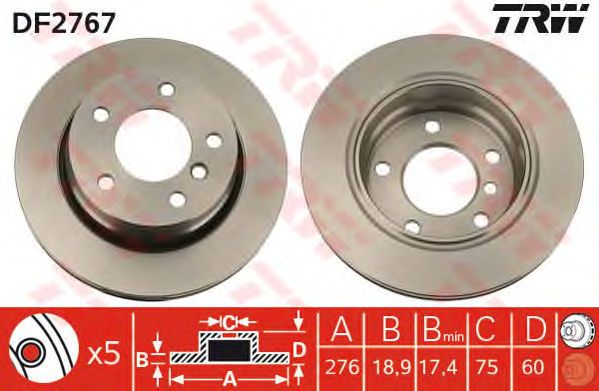 Disc frana BMW E46 95-