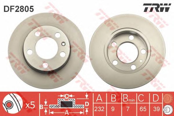 Disc frana VW GOLF 4 97-