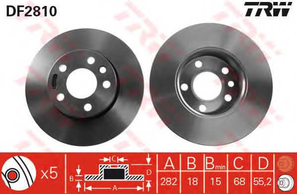 Disc frana VW T4 96-