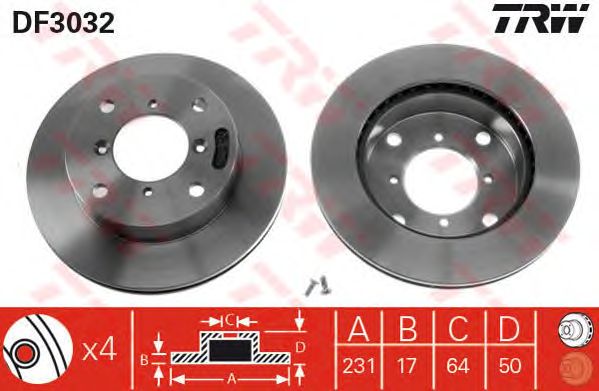 Disc frana SUZUKI SWIFT