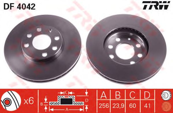 Disc frana OPEL ASTRA G