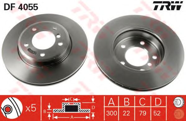 Disc frana BMW E46/Z3 98-