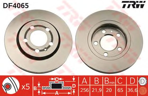 Disc frana VW GOLF 4 97-