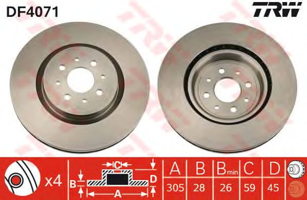 Disc frana