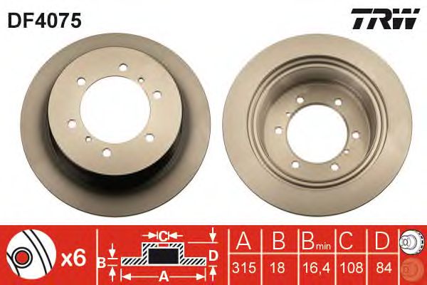 Disc frana MITSUBISHI