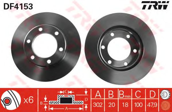 Disc frana TOYOTA MR2