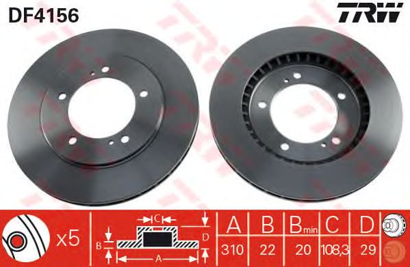 Disc frana SUZUKI GRAND VI