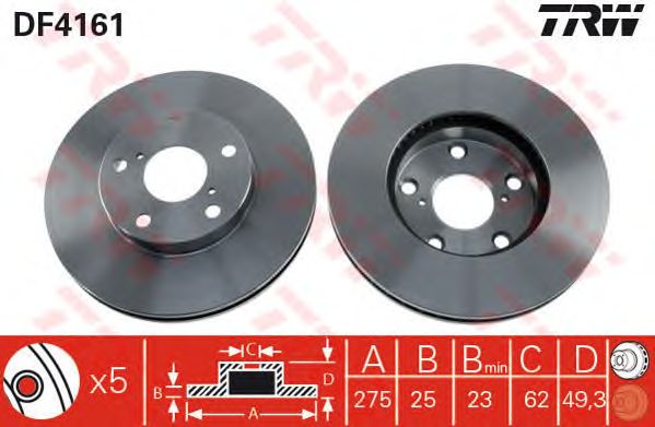 Disc frana TOYOTA RAV4