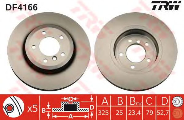 Disc frana BMW E46 10/99-