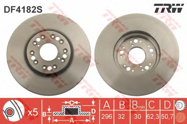 Disc frana TOYOTA