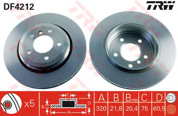 Disc frana BMW E46 98-