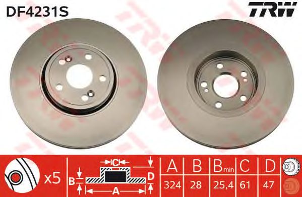 Disc frana RENAULT ESPACE