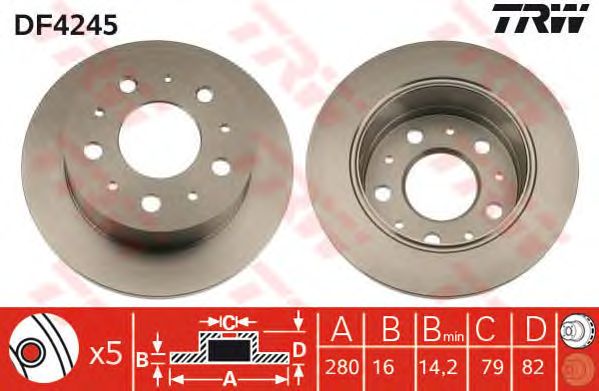 Disc frana FIAT DUCATO